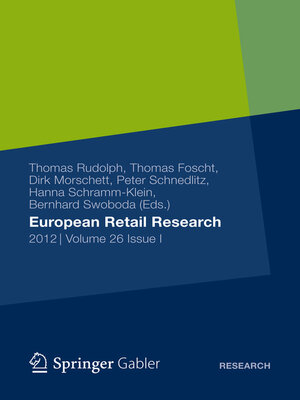 cover image of European Retail Research